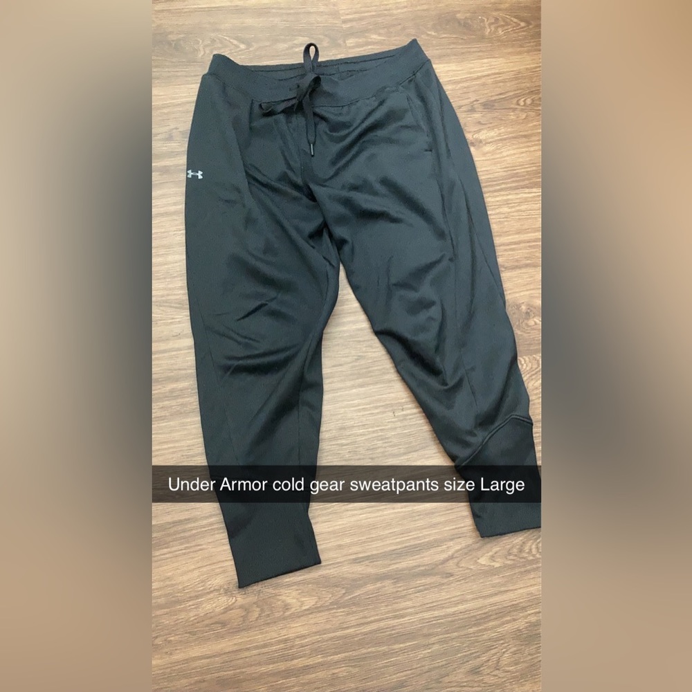 Under Armor Sweatpants Coldgear (women’s large)